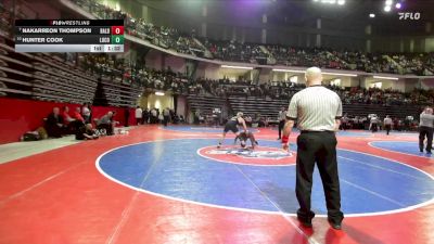 165-3A Champ. Round 1 - Nakarreon Thompson, Baldwin vs Hunter Cook, Lumpkin Co.