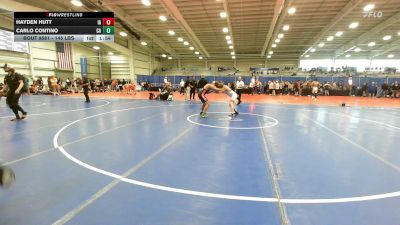 145 lbs 3rd Place - Hayden Hutt, IA vs Carlo Contino, CA