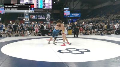 285 lbs Champ. Rd Of 64 - Zachary Kurtz, Pennsylvania vs Angus Machen, Indiana