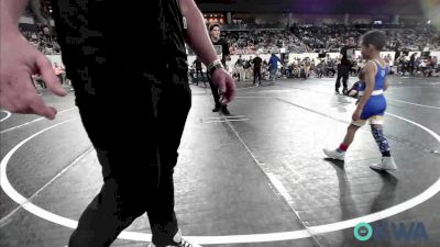 43 lbs Consi Of 8 #1 - Logan Matthews, Tiger Trained Wrestling vs Benjamin Kroll, Raw Wrestling Club