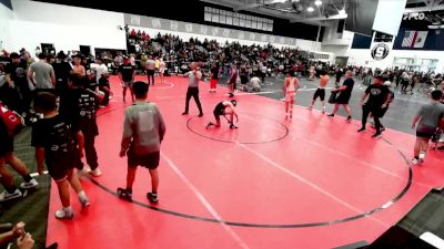 120 lbs Champ. Round 2 - Noah Pan, Portola High School Wrestling vs Aaron Contreras, West Covina