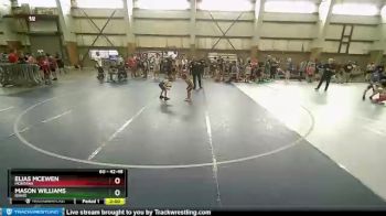 42-48 lbs Round 2 - Elias McEwen, Montana vs Mason Williams, Idaho