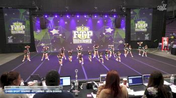 Cheer Sport Sharks - Kitchener - Neon Sharks [2026 L1 - U12 Day 2] 2026 Feel The Power