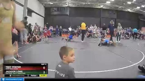 66 lbs Cons. Round 2 - Troy Porter, Hard Rock Rams vs Jackson Lowe, Eastside Youth Wrestling