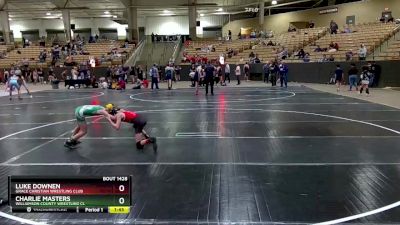 75 lbs Cons. Round 3 - Luke Downen, Grace Christian Wrestling Club vs Charlie Masters, Williamson County Wrestling Cl