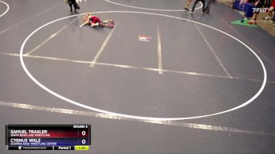 56 lbs Round 3 - Samuel Traxler, White Bear Lake Wrestling vs Cygnus Walz, Scoring Edge Wrestling Center