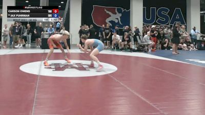 60 kg Cons. Rd Of 32 - Carson Owens, Team Missouri Select vs Jax Fuhrman, Exodus Wrestling Club