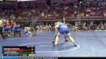 2A-285 lbs Semifinal - Easton Fleshman, West Lyon vs Aaron Graves, Southeast Valley (Gowrie)