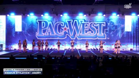 Exodus Athletics - Agony [2026 L4 Senior - D2 Day 2] 2026 PacWest Grand Nationals