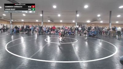 93 lbs Quarterfinal - Cameron Catenacci, Plymouth Meeting vs Logan Riley, Cohocton