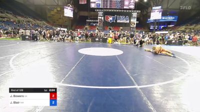 160 lbs Rnd Of 128 - James Bowers, Georgia vs Jackson Blair, New Mexico