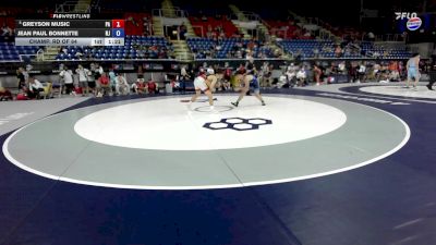 144 lbs Champ. Rd Of 64 - Greyson Music, PA vs Jean Paul Bonnette, NJ