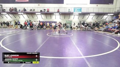 126 lbs Champ. Round 1 - Burt Johnson, Moyer Elite vs Jaxson Scott, Kansas City Training Center