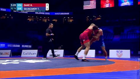 74 kg Finals 1-2 - Kyle Douglas Dake, United States vs Tajmuraz Mairbekovic Salkazanov, Slovakia