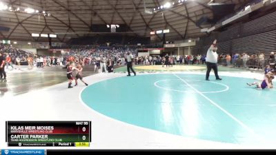 50-50 lbs Round 4 - Carter Parker, Team Aggression Wrestling Club vs Kilas Meir Moises, Marysville Wrestling Club