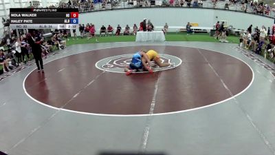 155 lbs Nola Walker, North Carolina vs Haley Pate, Alabama Blue