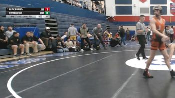 160 lbs Semifinal - Alek Palko, Jefferson-Morgan vs Owen Ivcic, Bentworth