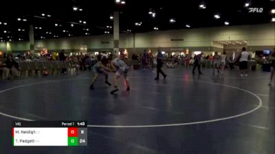 145 lbs Round 4 (10 Team) - Tate Padgett, Terre Haute North vs Michael Neidigh, Indiana Smackdown White