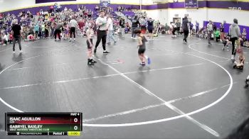 52 lbs Quarterfinal - Isaac Aguillon, C2X vs Gabryel Baxley, West Wateree Wrestling Club