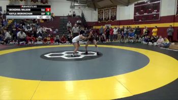 120 lbs Cons. Round 5 - McKenna Wilson, Tulsa Union High School vs Kayla Moroschan, Chippewa