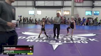 65 lbs Placement (4 Team) - Holden Byers, RIVER CITY WRESTLING CLUB vs Jaxon Davis, GREAT NECK WC