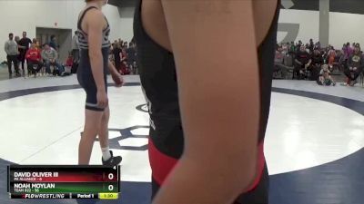 139 lbs Round 2 (6 Team) - David Oliver III, PA Alliance vs Noah Moylan, Team 922