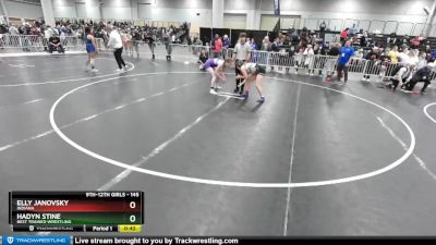 145 lbs Cons. Round 4 - Hadyn Stine, Best Trained Wrestling vs Elly Janovsky, Indiana
