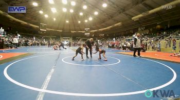 49 lbs Round Of 16 - Kevin Harris, HURRICANE WRESTLING ACADEMY vs Weston Caywood, Grove Takedown Club