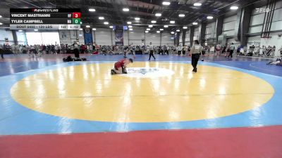 120 lbs Round Of 64 - Vincent Mastrianni, NY vs Tyler Campbell, MA