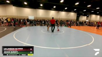 58-59 lbs Round 1 - Jax Jameson Valverde, NB Elite Wrestling Club vs Kenson Burkett, Texas Elite Wrestling Club