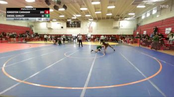 138 lbs Champ. Round 1 - Diesel Ganley, Casa Grande vs Kingston Caragan, St Patrick - St Vincent