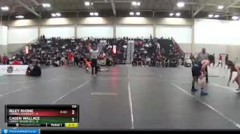 125 lbs Round 1 (16 Team) - Riley Rhone, Lourdes University vs Cagen Wallace, Lindsey Wilson (Ky.)