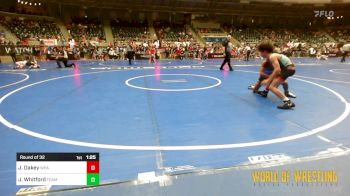 96 lbs Round Of 32 - Joshua Oakey, WolfPack Wrestling Academy vs Johnny Whitford, TEAM PRIDE ACADEMY