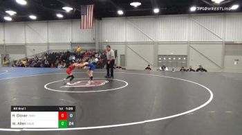 52 lbs Prelims - Hudson Glover, Oklahoma Boyz vs Wyler Allen, Moore Elite