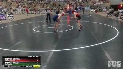 A 145 lbs Cons. Round 1 - Trevor Sexton, Knoxville Halls vs Zalven Welch, Soddy Daisy