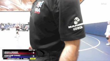 145 lbs 3rd Place Match - Stephanie Chavez, Unattached vs Jessica Mendez, Arizona State University