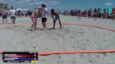 70 lbs Semifinal - Jaylen Bethea, Forge Wrestling vs John Schulz, Bull Shark Wrestling Club