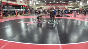 175 lbs Round 2 - Levi Nwachukwu, St. Croix Falls vs Liam Powell, Sarbacker Wrestling Academy