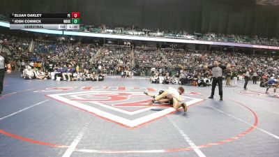 6A 150 lbs Semifinal - Josh Connick, West Brunswick High School vs Elijah Oakley, Piedmont High School