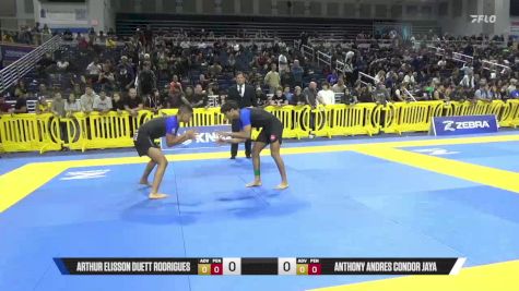 Anthony Andres Condor Jaya vs Arthur Elisson Duett Rodrigues 2025 Pan IBJJF Jiu-Jitsu No-Gi Championship