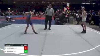 102 lbs Consi Of 8 #1 - Cole Krutzfeldt, Montana vs Elias Mendiola, NM Gold