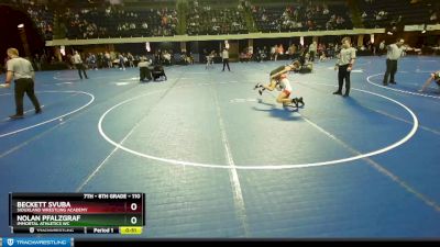 110 lbs Cons. Round 2 - Nolan Pfalzgraf, Immortal Athletics WC vs Beckett Svuba, Siouxland Wrestling Academy