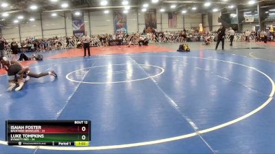 160 lbs Rd# 6- 9:00am Saturday Final Pool - Isaiah Foster, Backyard Brawlers vs Luke Tompkins, Dynasty RED