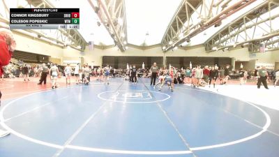 121 lbs Rr Rnd 6 - Connor Kingsbury, Soudys Boys vs Coleson Popeskic, Washington Twp. Minutemen MS