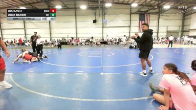 132 lbs Quarterfinal - Haley Smarsh, Quest School Of Wrestling Girls - HSG vs Polina Shardakova-Scorzafava, THE U - HSG