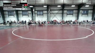 141 lbs Consi Of 8 #2 - Malcolm Chrispin, Bridgewater vs Ryan Kozdra, Springfield