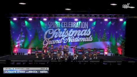 Ultimate Cheer Lubbock - REIGN [2025 L5 Senior - D2 Day 2] 2025 Spirit Celebration Christmas Grand Nationals