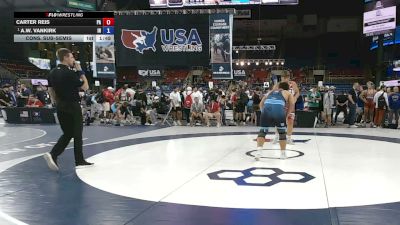 285 lbs Cons. Sub-semis - Carter Reis, Pennsylvania vs A.W. VanKirk, Indiana