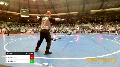 61 lbs Round Of 32 - Graham Meyer, Sebolt Wrestling Academy vs Jackson Parker, Standfast