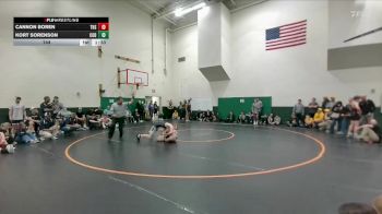 144 lbs Round 2 (6 Team) - Cannon Boren, Thermopolis vs Kort Sorenson, Cody